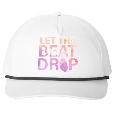 Let The Beat Drop Snapback Five-Panel Rope Hat