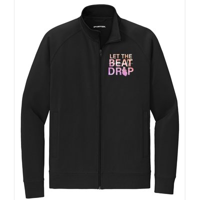 Let The Beat Drop Stretch Full-Zip Cadet Jacket