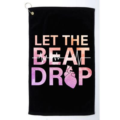 Let The Beat Drop Golf Towel