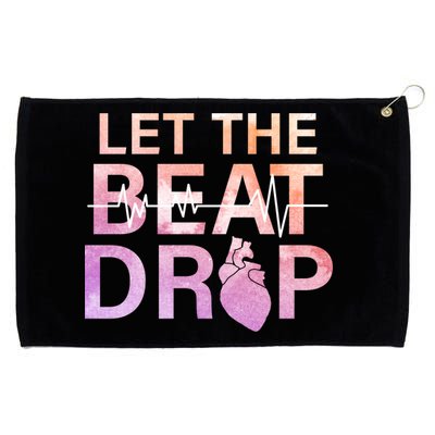 Let The Beat Drop Grommeted Golf Towel