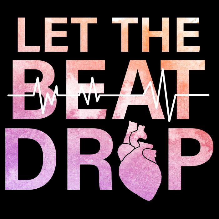 Let The Beat Drop Women's Crop Top Tee