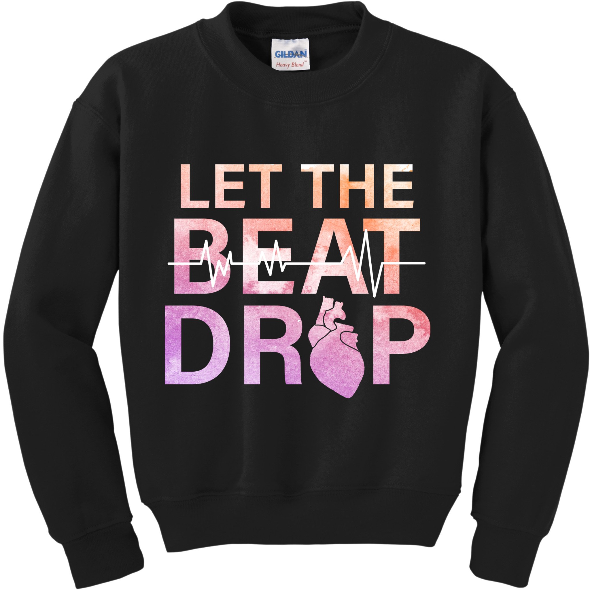 Let The Beat Drop Kids Sweatshirt