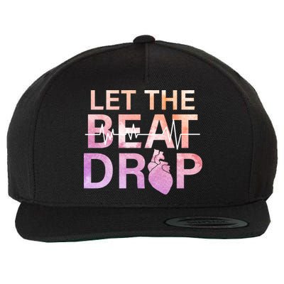 Let The Beat Drop Wool Snapback Cap