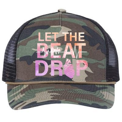 Let The Beat Drop Retro Rope Trucker Hat Cap