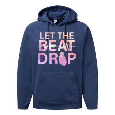 Let The Beat Drop Performance Fleece Hoodie