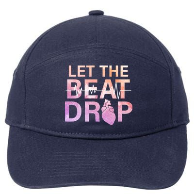 Let The Beat Drop 7-Panel Snapback Hat