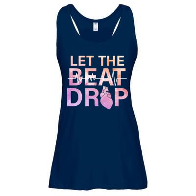 Let The Beat Drop Ladies Essential Flowy Tank