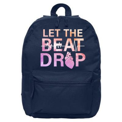 Let The Beat Drop 16 in Basic Backpack