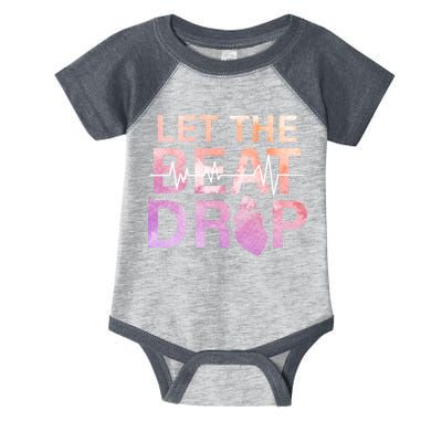 Let The Beat Drop Infant Baby Jersey Bodysuit