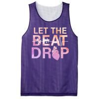 Let The Beat Drop Mesh Reversible Basketball Jersey Tank