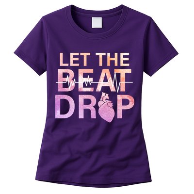 Let The Beat Drop Womens T-Shirt