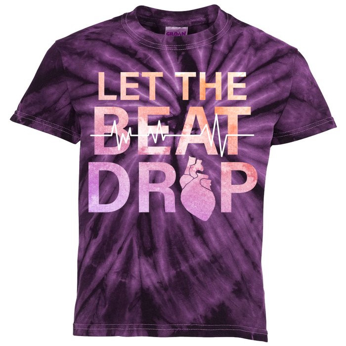 Let The Beat Drop Kids Tie-Dye T-Shirt