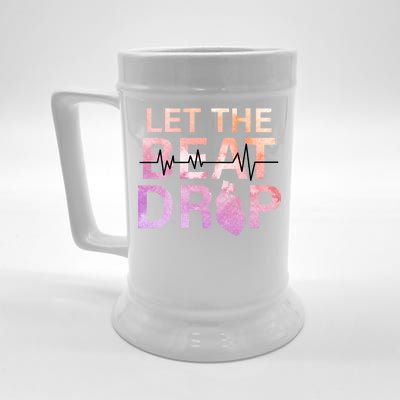 Let The Beat Drop Beer Stein