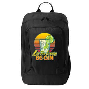 Let The Evening Be-GIN City Backpack