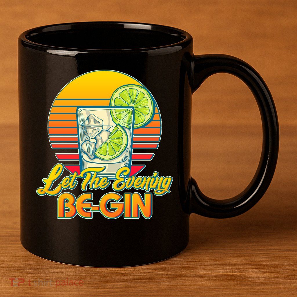 Let The Evening Be-GIN 11oz C Handle Ceramic Mug