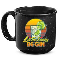 Let The Evening Be-GIN 15oz Campfire Ceramic Mug
