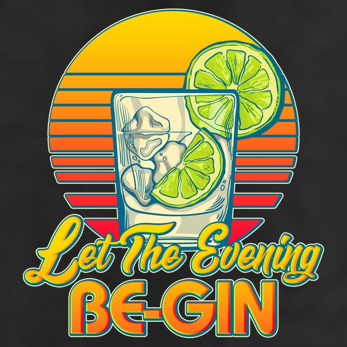 Let The Evening Be-GIN 15oz Campfire Ceramic Mug