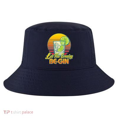 Let The Evening Be-GIN Cool Comfort Performance Bucket Hat