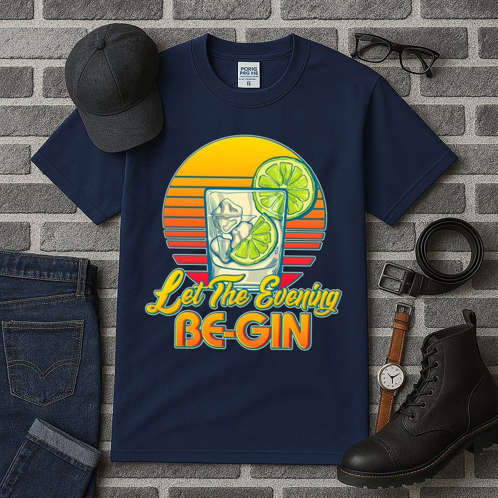 Let The Evening Be-GIN Tall T-Shirt
