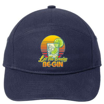 Let The Evening Be-GIN 7-Panel Snapback Hat