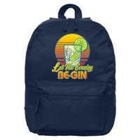 Let The Evening Be-GIN 16 in Basic Backpack