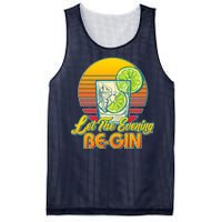 Let The Evening Be-GIN Mesh Reversible Basketball Jersey Tank