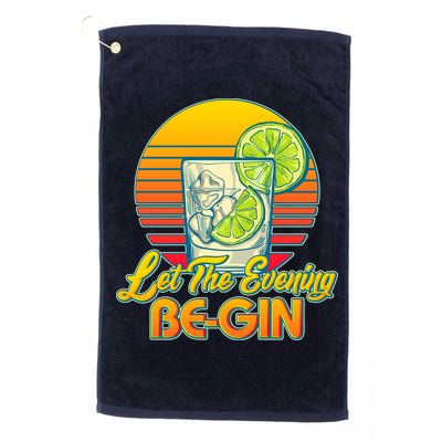 Let The Evening Be-GIN Golf Towel