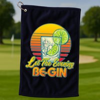 Let The Evening Be-GIN Golf Towel
