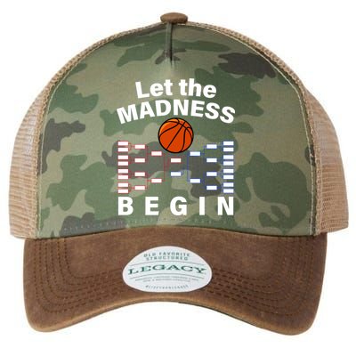 Let The Madness Begin Legacy Tie Dye Trucker Hat