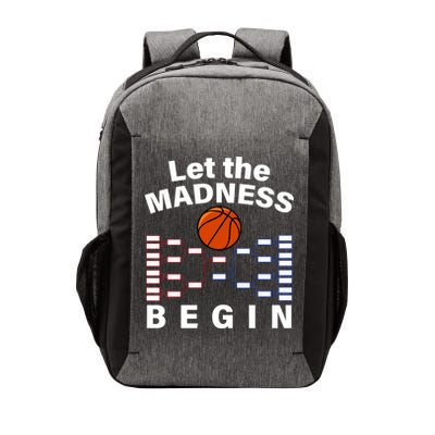 Let The Madness Begin Vector Backpack