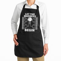 Let The Madness Begin College Basketball Apron