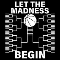 Let The Madness Begin College Basketball Apron