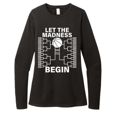 Let The Madness Begin College Basketball Womens CVC Long Sleeve Shirt