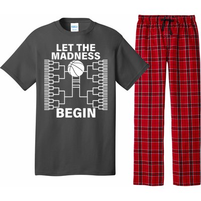 Let The Madness Begin College Basketball Pajama Set