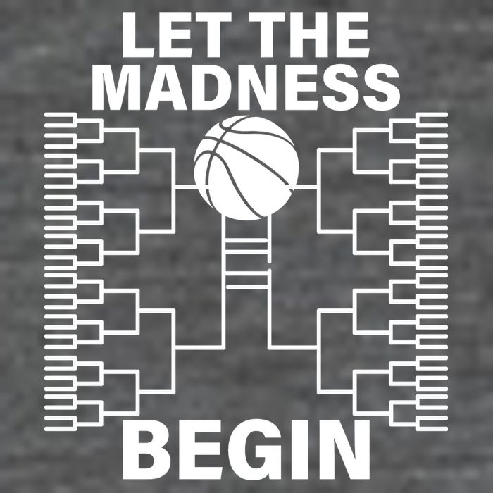 Let The Madness Begin College Basketball Flatbill Hat