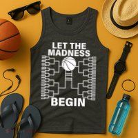 Let The Madness Begin College Basketball Tank Top