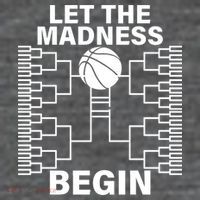 Let The Madness Begin College Basketball Toddler T-Shirt