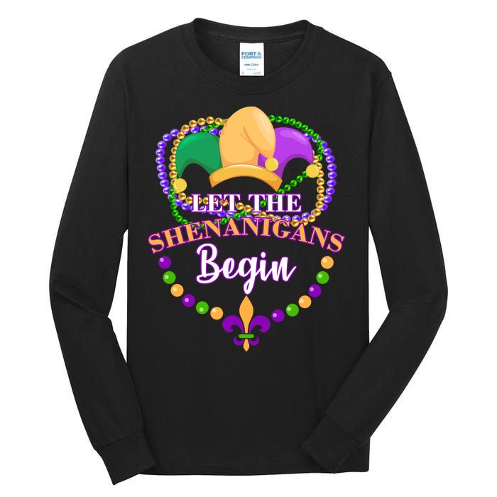 Let the shenanigans begin Tall Long Sleeve T-Shirt