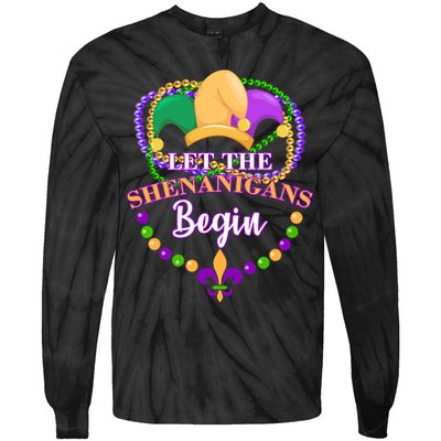 Let the shenanigans begin Tie-Dye Long Sleeve Shirt