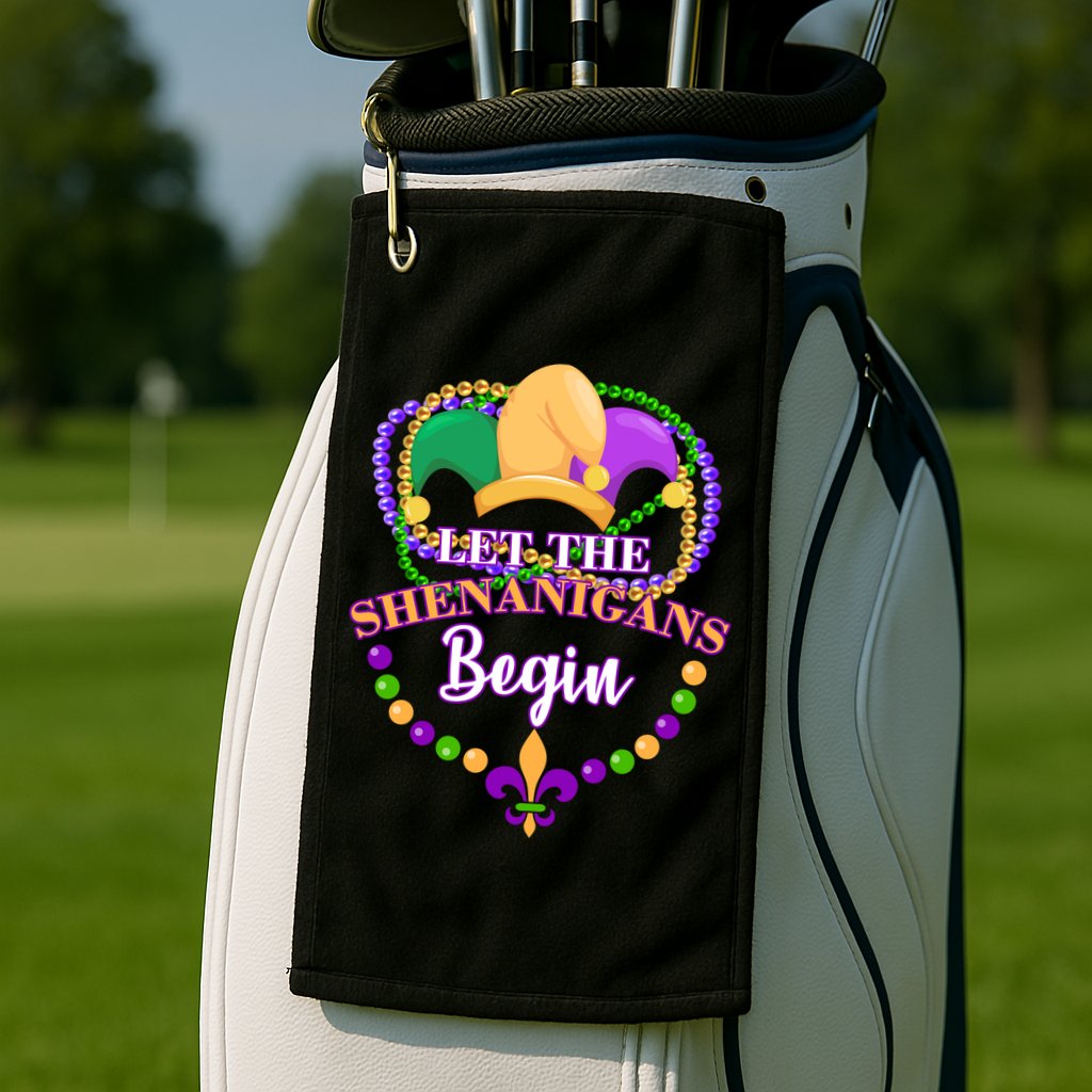 Let the shenanigans begin Golf Towel