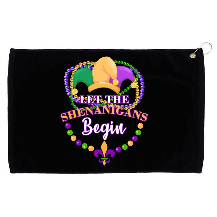 Let the shenanigans begin Grommeted Golf Towel