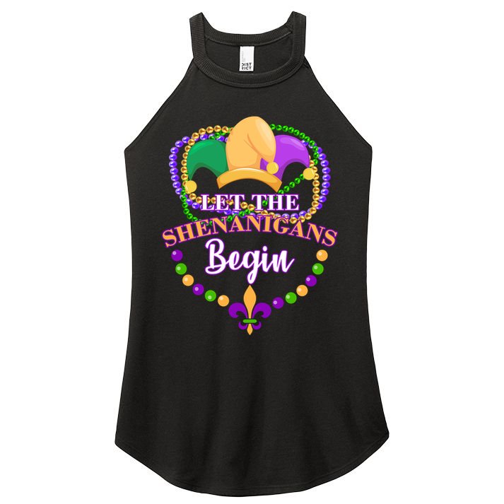 Let the shenanigans begin Women's Perfect Tri Rocker Tank