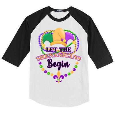 Let the shenanigans begin Kids Colorblock Raglan Jersey