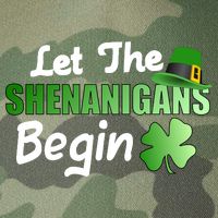 Let The Shenanigans Begin Funny St Patty Legacy Tie Dye Trucker Hat