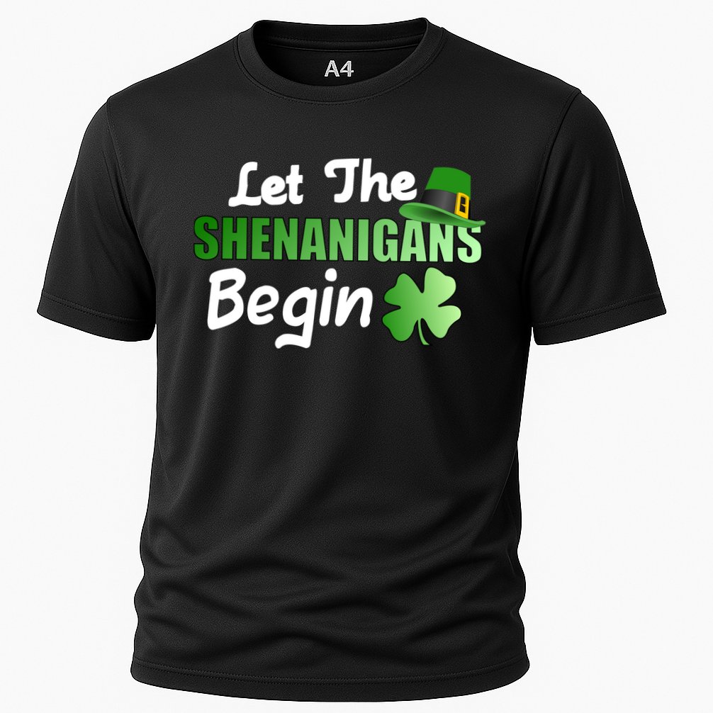 Let The Shenanigans Begin Funny St Patty Performance Shirt