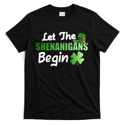 Let The Shenanigans Begin Funny St Patty T-Shirt