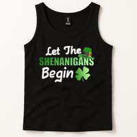 Let The Shenanigans Begin Funny St Patty Tank Top