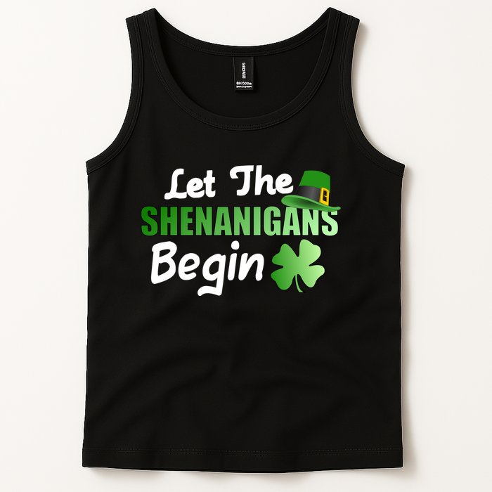Let The Shenanigans Begin Funny St Patty Tank Top
