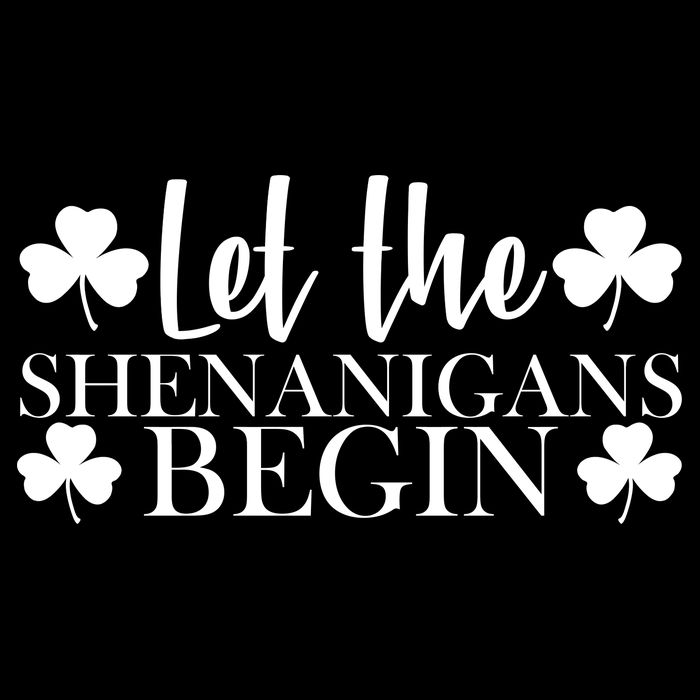 Let The Shenanigans BeginSt Pattys Day Party Apron