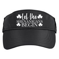 Let The Shenanigans BeginSt Pattys Day Party Adult Drive Performance Visor